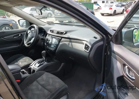 2015 Nissan Rogue Sv из США, поврежденный, VIN 5N1AT2MV3FC870194